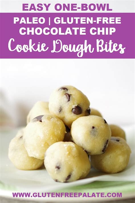 Paleo Cookie Dough - Easy Edible Gluten Free Cookie …