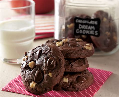 Chocolate Dream Cookies Recipe with Sour Cream