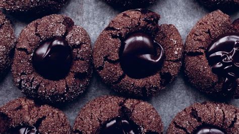 Recipe: Chocolate Ganache Thumbprint Cookies 