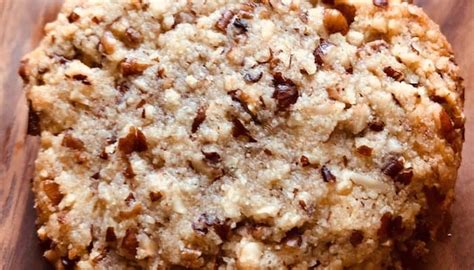 Keto Pecan Shortbread Cookies - Keto Dessert Recipes