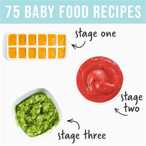 75 Best Baby Food Recipes (Stage 1, 2 & 3) - Baby Foode