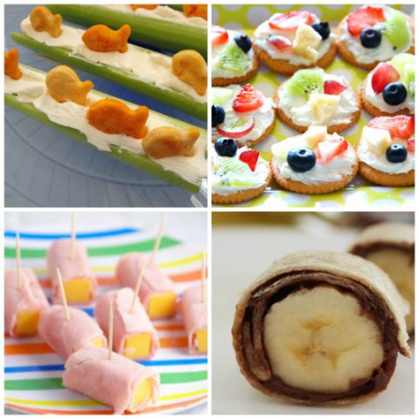 No-Cook Snack Ideas - Teaching 2 and 3 Year Olds