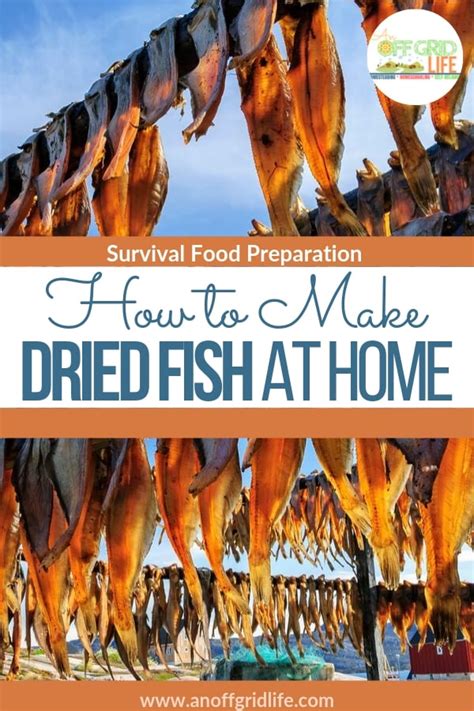 How to Make Dried Fish - An Off Grid Life