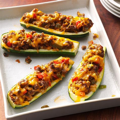 Zucchini Boats Recipe: How to Make It - Taste of Home