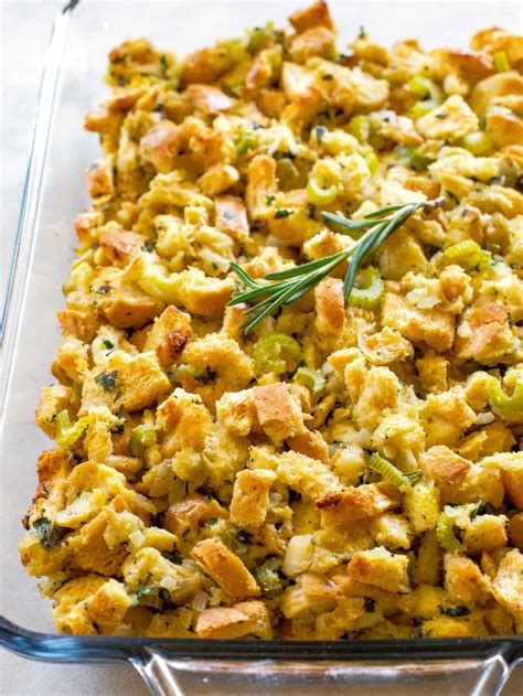The Best Stuffing Recipe - The Girl Who Ate Everything