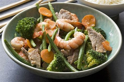 Quick Pork and Shrimp Stir-Fry - My Food and Family