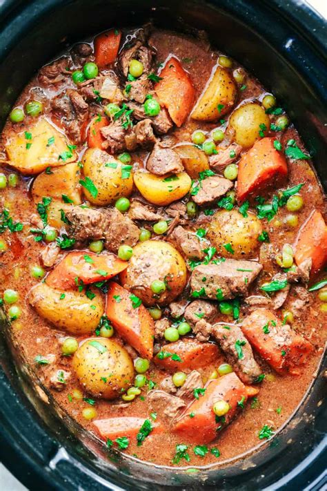 Best Ever Slow Cooker Beef Stew | The Recipe Critic