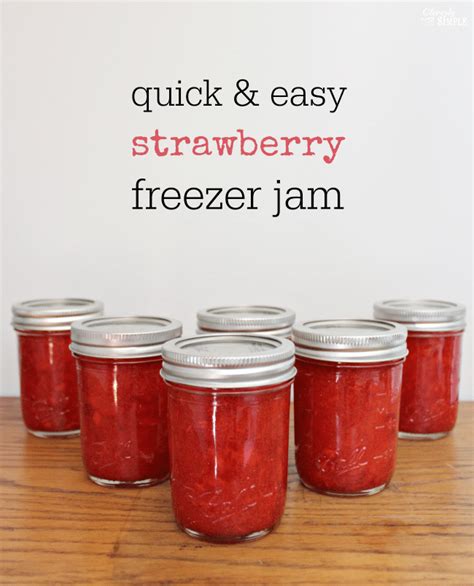 Strawberry Freezer Jam (Easy Tutorial!) - Cleverly Simple