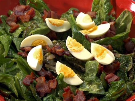 Warm Spinach Salad Recipe | Rachael Ray | Food Network