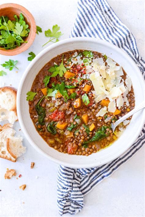 Easy Slow Cooker Lentil Soup - Real Food Whole Life