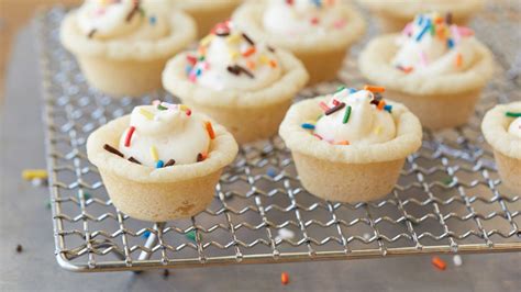 Birthday Cheesecake Cookie Cups Recipe - Pillsbury.com