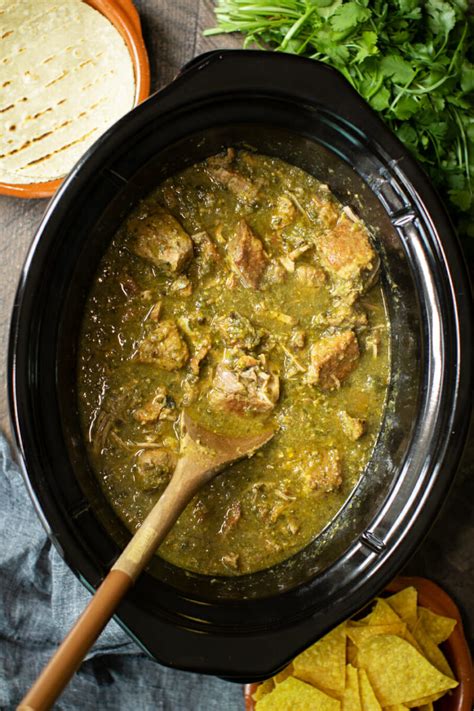 Slow Cooker Chile Verde - The Magical Slow Cooker