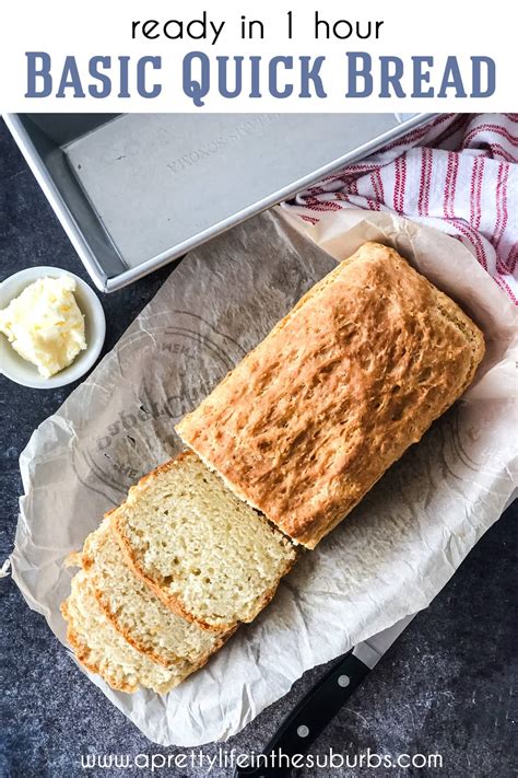 Basic Quick Bread Recipe - A Pretty Life In The Suburbs