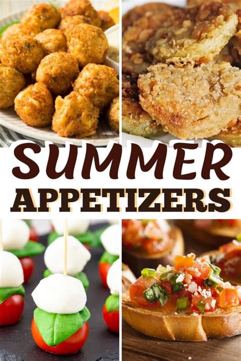 30 Easy Summer Appetizers - Insanely Good Recipes