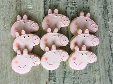 Peppa Pig Cookies – The Bakery Witch