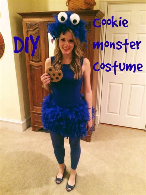 DIY cookie monster costume - A Bit of Sweet and Color