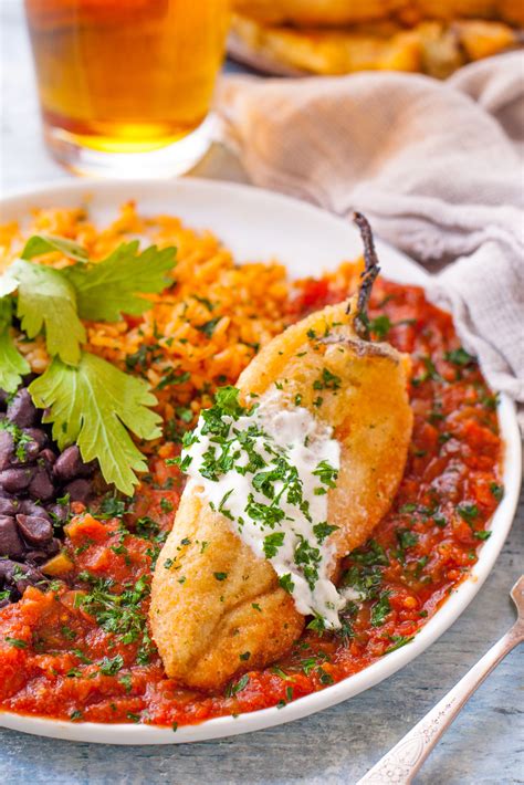 Chile Relleno Mexican Recipe - Eating Richly