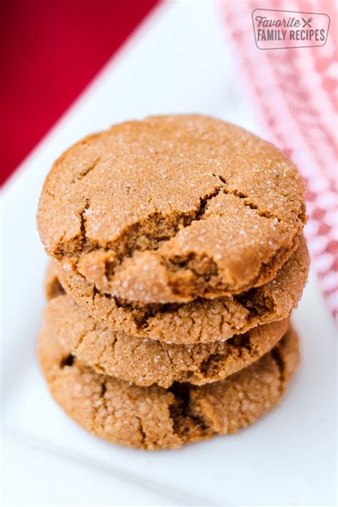 Molasses Cookies - Favorite Family Recipes