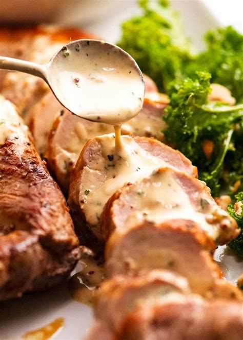 Pork Tenderloin with Creamy Mustard Sauce | RecipeTin …