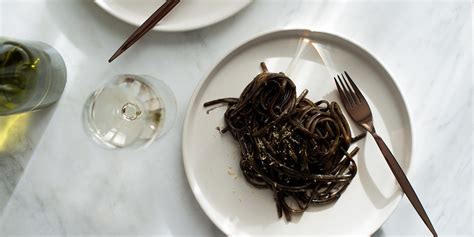 Squid Ink Linguine Recipe - Great Italian Chefs