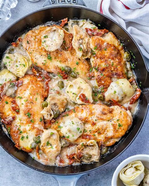 Mediterranean Chicken Skillet - Healthy Fitness Meals
