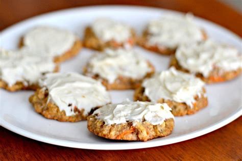 Carrot Cake Cookies With Cream Cheese Frosting …