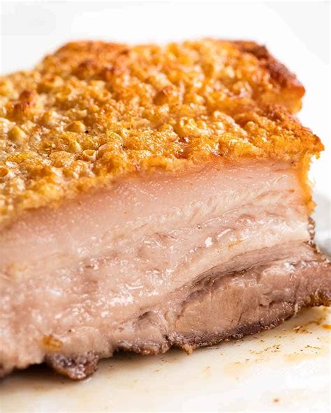 Chinese Crispy Pork Belly - RecipeTin Eats