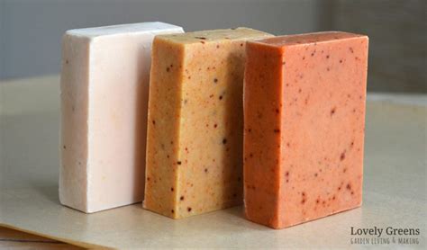 Natural Turmeric Soap Recipe (three different shades)