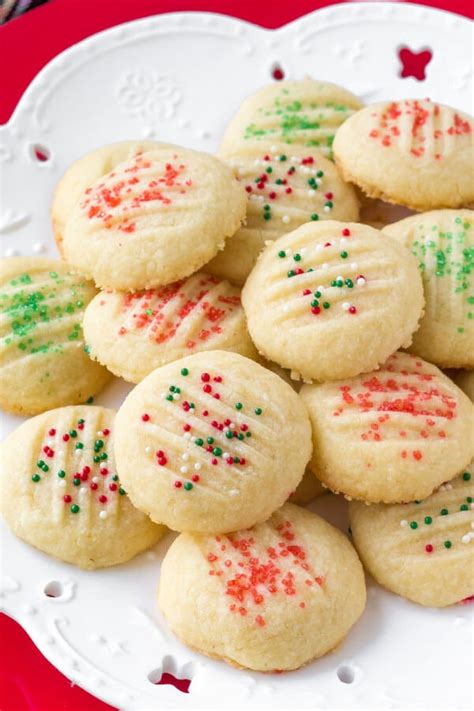 Whipped Shortbread Cookies - Just so Tasty