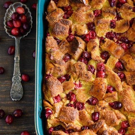 Cranberry Eggnog Bread Pudding Recipe | Christmas …