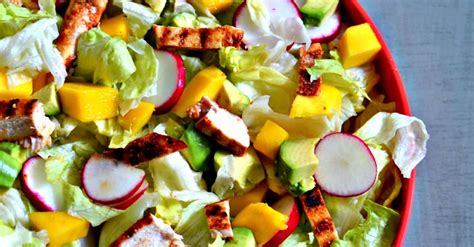 Healthy Grilled Chicken Salad - Lettuce-Based Salads
