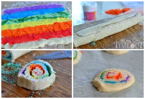 Rainbow Pinwheel Cookies - Mom On Timeout