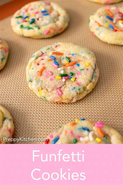 Funfetti Cookies - Preppy Kitchen