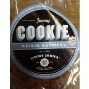 Jimmy John's Raisin Oatmeal Cookie - Fooducate