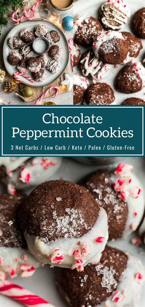 Keto Chocolate Peppermint Cookies - Gluten Free | Low …