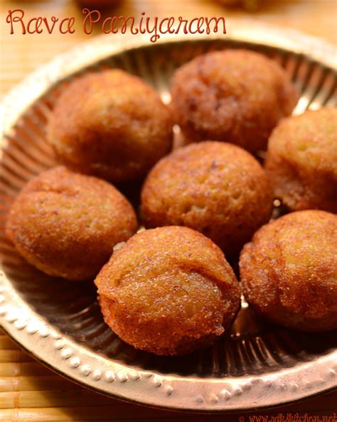 Rava sweet paniyaram | Karthigai deepam recipes