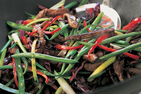 Stir-Fry Beef With Chinese Green Beans Recipe - The …