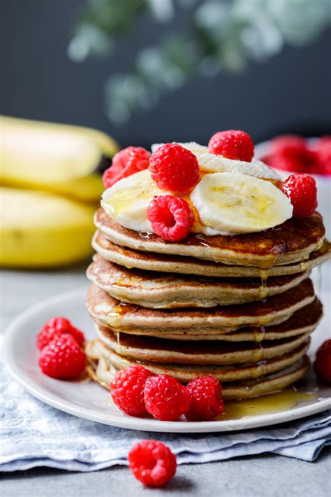 Easy and healthy Banana Oat pancakes - Simply Delicious