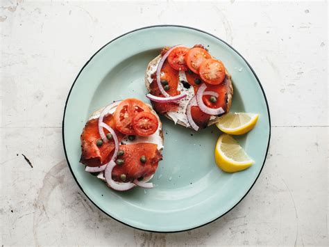 everything bagels and blueberry lox! — molly yeh