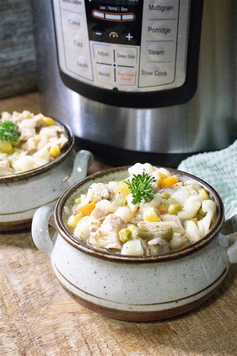 Instant Pot Turkey Noodle Soup With Vegetables