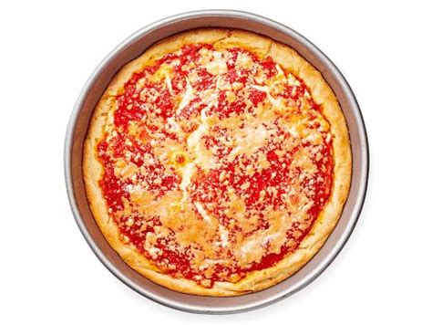 Deep-Dish Cheese Pizza Recipe - Food Network