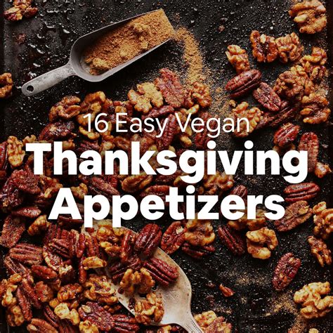 16 Easy Vegan Thanksgiving Appetizers - Minimalist Baker