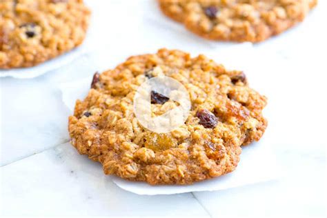 Soft and Chewy Oatmeal Raisin Cookies - Inspired Taste