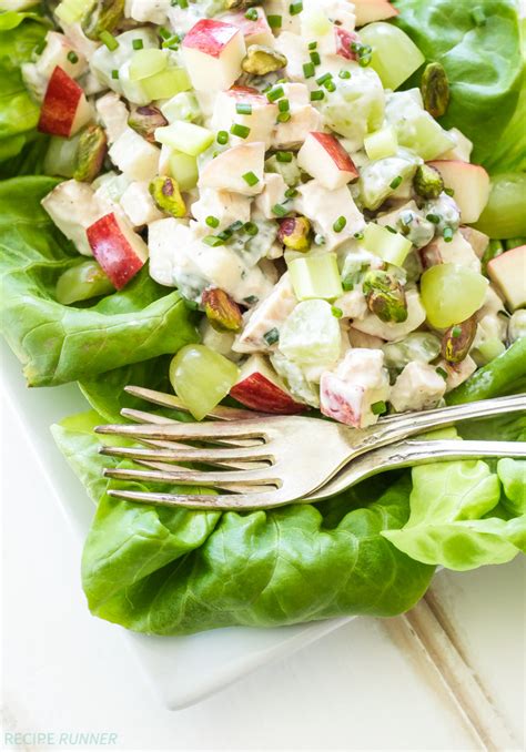Healthy Grilled Chicken Waldorf Salad - Recipe Runner