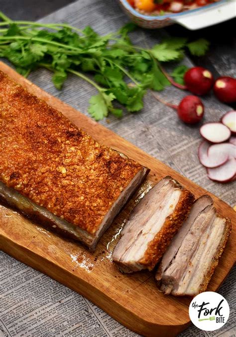 The secret to a Perfect Crispy Pork Belly - The Fork Bite