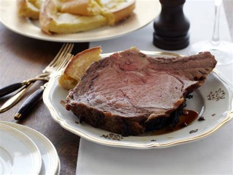 Roast Prime Rib of Beef with Yorkshire Pudding Recipe
