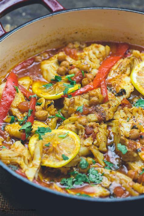 BEST Moroccan Fish Recipe - The Mediterranean Dish