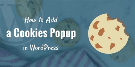 How to Add a Cookies Popup in WordPress | DevotePress
