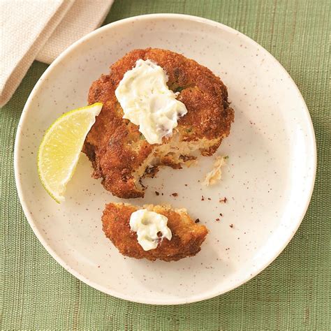 Potato-Crab Cakes with Lime Butter Recipe: How to Make …