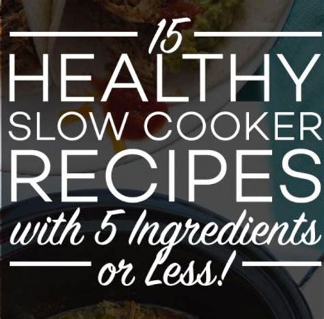 Healthy Crockpot Recipes - Thirty Handmade Days